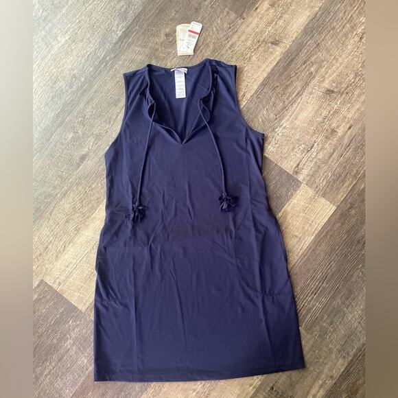 Tommy Bahama Pearl Split Neck Spa Dress - Picture 1 of 7